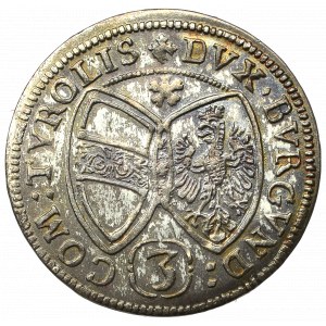 Austria, Ferdynand III, 3 krajcary 1655