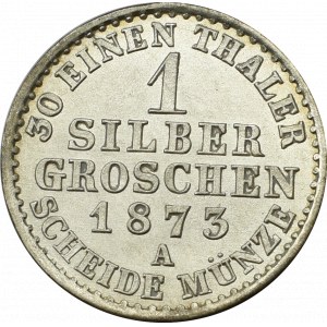 Germany, Preussen, 1 silver groschen 1873