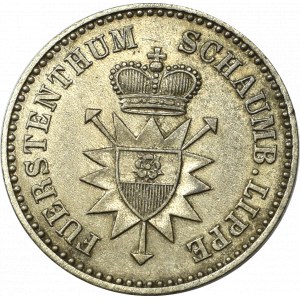 Germany, Schaumburg-Lippe, 1 silver groschen 1858