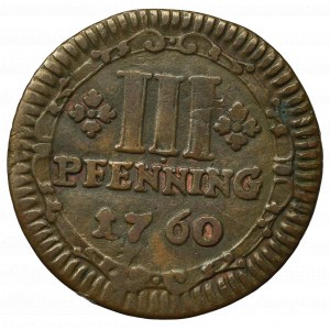 Germany, Münster, 3 pfennig 1760