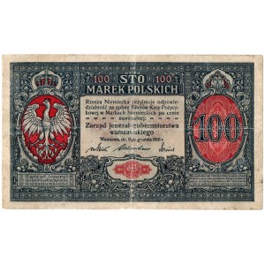 Generalne Gubernatorstwo, 100 marek polskich 1916, Jenerał
