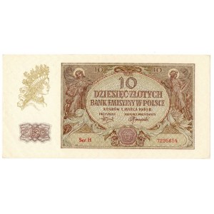 Generalne Gubernatorstwo, 10 złotych 1940