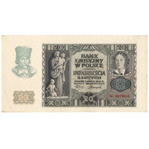 Generalne Gubernatorstwo, Zestaw 20 złotych 1940