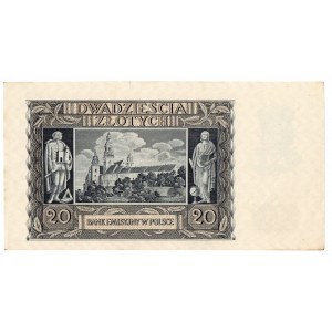 Generalne Gubernatorstwo, Zestaw 20 złotych 1940