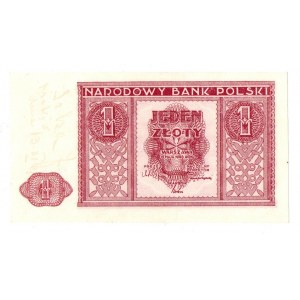 PRL, 1 złoty 1946