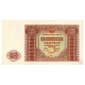 PRL, 10 złotych 1946