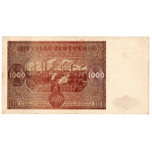 PRL, 1000 złotych 1946 A