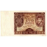 II Rzeczpospolita, 100 złotych 1934 BP. - zestaw dwóch egzemplarzy kolejne numery