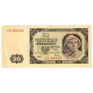 PRL, 20 i 50 złotych 1948 - zestaw