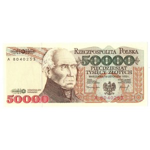 PRL, 50000 złotych 1993 A