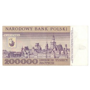 PRL, 200.000 złotych 1989 D