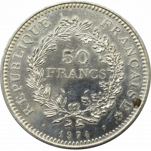 Francja, 50 franków 1974