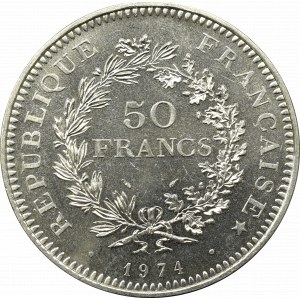 Francja, 50 franków 1974