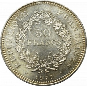 Francja, 50 Franków 1977