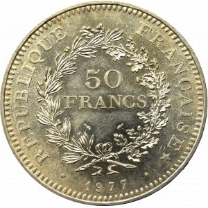 Francja, 50 Franków 1977