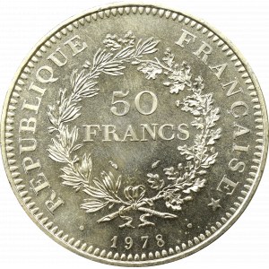 France, 50 francs 1978