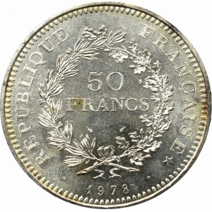 France, 50 francs 1978