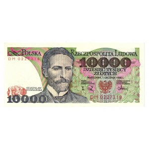 PRL, 10 000 złotych 1988 DM