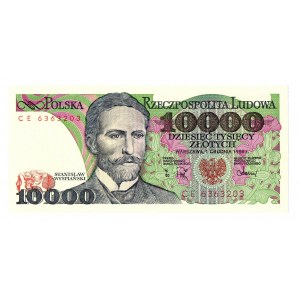 PRL, 10 000 złotych 1988 CE