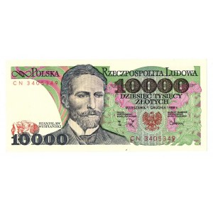 PRL, 10 000 złotych 1988 CN