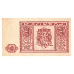 PRL, 1 złoty 1946 - zestaw 2 egzemplarze