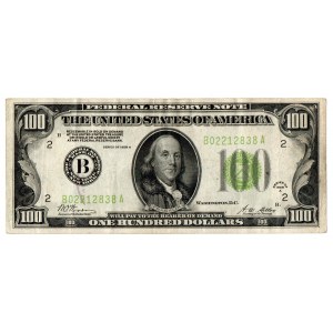 USA, 100 dolarów 1928