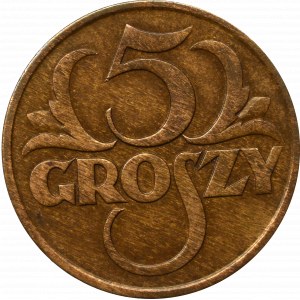 II Republic of Poland 5 groschen 1928