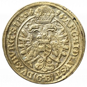 Śląsk pod panowaniem Habsburgów, Leopold I, 3 krajcary 1969, Brzeg