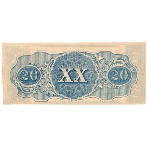 USA, 20 dolarów 1862 Confederate States of America