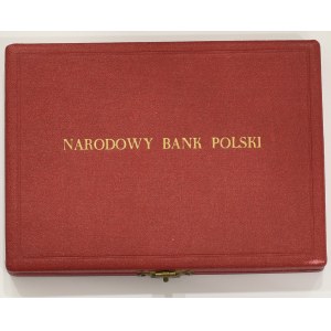 PRL, Pudełko Narodowy Bank Polski set monet obiegowych