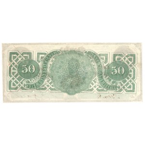 USA, 50 dolarów 1863 Confederate States of America