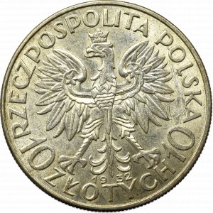 II Rzeczpospolita, 10 złotych 1932 BZM, Londyn