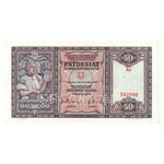 Słowacja, zestaw 20 i 50 koron 1939 - Specimen