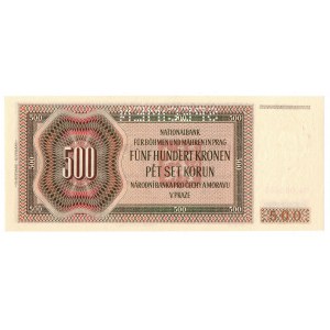 Słowacja, Zestaw 2 egzemplarze 500 koron 1929 i 1942 Specimen