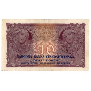 Czechosłowacja, 10 koron 1927