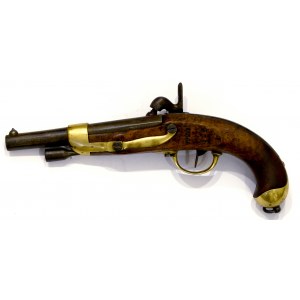 Francja, Pistolet kapiszonowy kawaleryjski M1816 T Bis