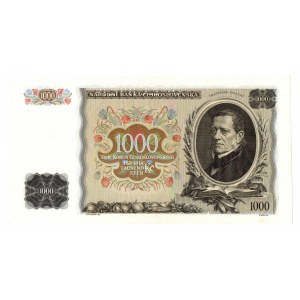 Czechosłowacja, 1000 koron 1934
