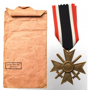 Niemcy, III Rzesza, Krzyż Zasługi Wojennej (KVK) 2 klasy