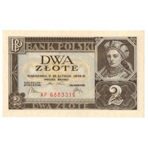 II Rzeczpospolita, 2 Zloty 1936 AP