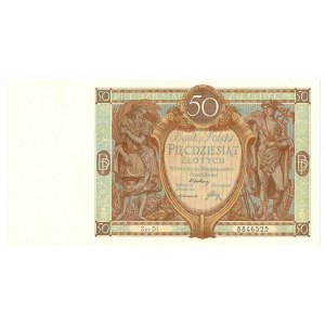 II Rzeczpospolita, 50 złotych 1929 DI