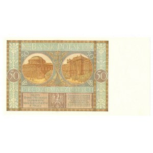 Second Republic, 50 zloty 1929 DI