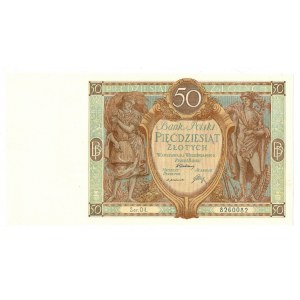 II Rzeczpospolita, 50 złotych 1929 DŁ