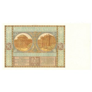 Second Republic, 50 zloty 1929 DŁ