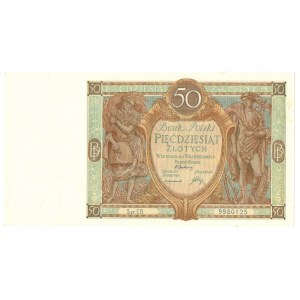 Zweite Polnische Republik, 50 Zloty 1929 EB