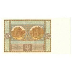 Second Republic, 50 zloty 1929 EB