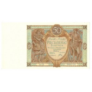 Second Republic, 50 zloty 1929 EB