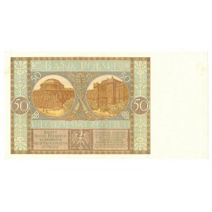 Zweite Polnische Republik, 50 Zloty 1929 EB