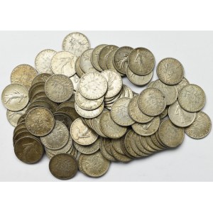 Francja, Zestaw 50 centimów 1898-1920 (91 egz)