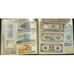 Lot of 101 world banknotes