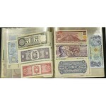 Lot of 101 world banknotes